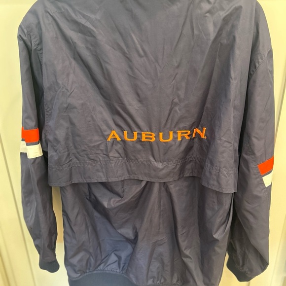 Auburn University Pullover Windbreaker 1/4 Zip Jacket RED OAK Size Youth 16/18 - Picture 7 of 7